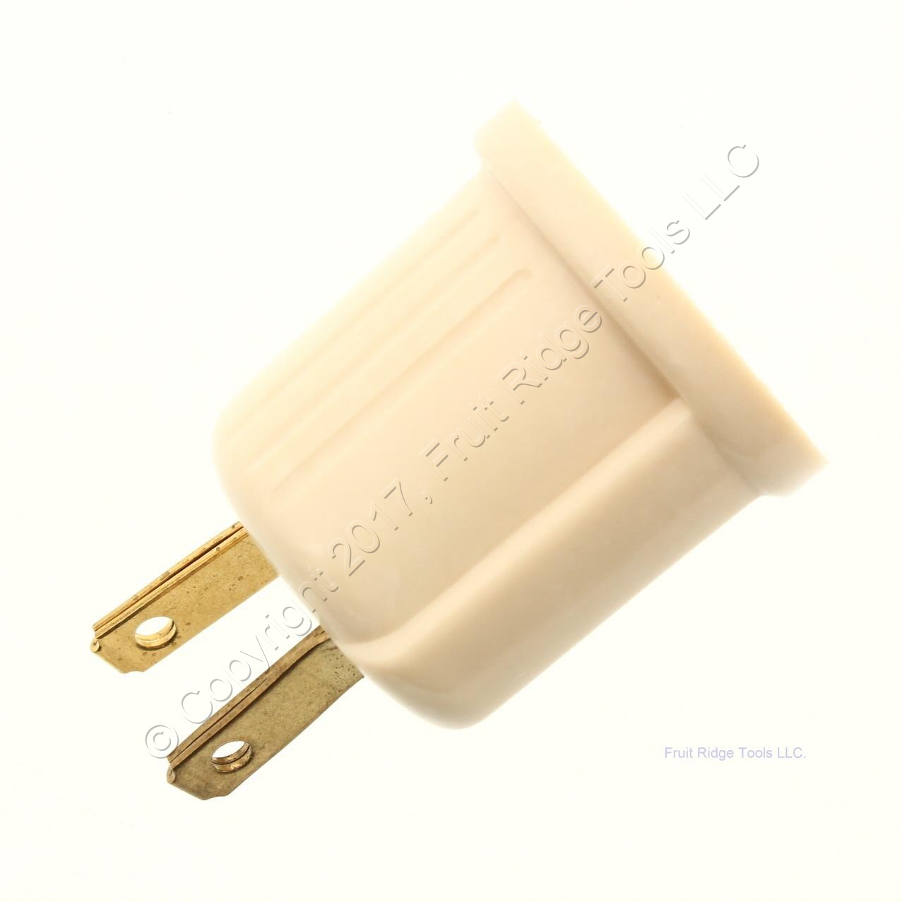 Ace Ivory Beige PlugIn Light Socket Outlet Adapter Lamp Holder Plug