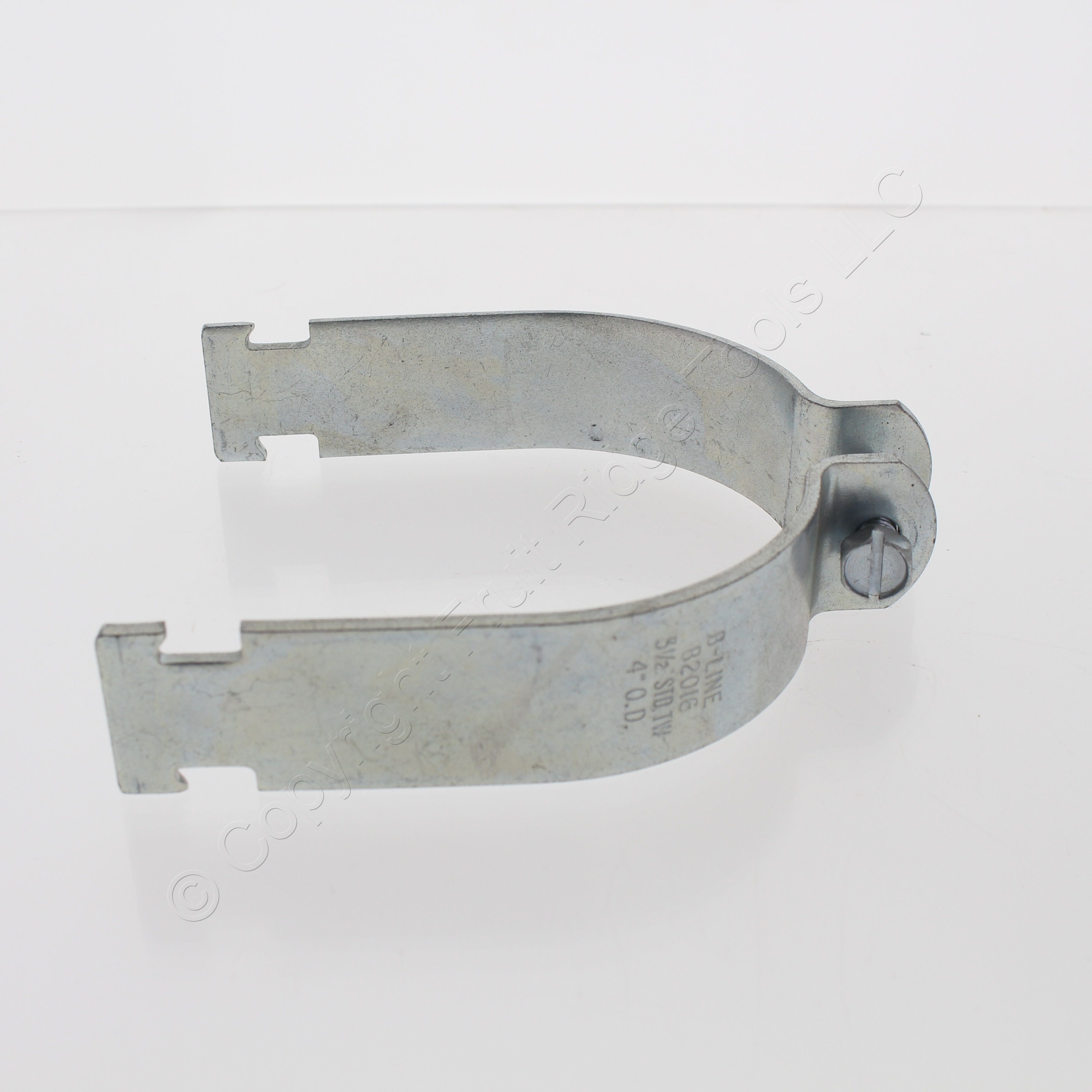 New BLINE 31/2" Steel ZincPlated Rigid Conduit Strut Strap Pipe