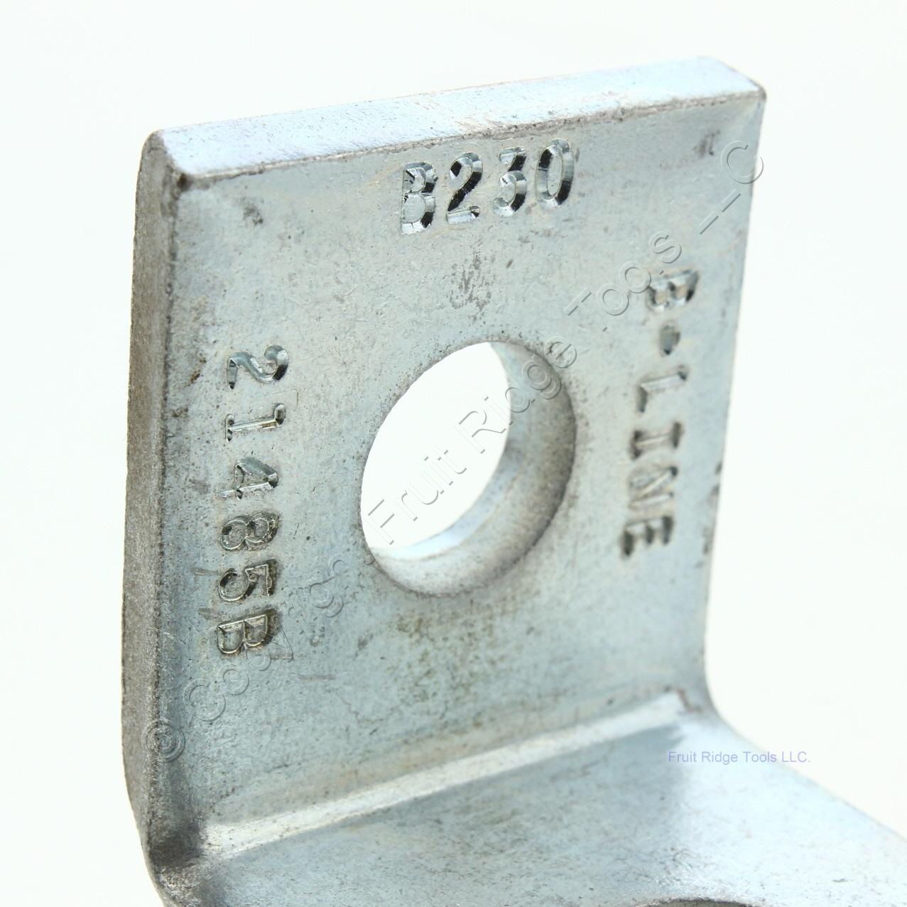BLINE 2Hole 90 Corner Angle Bracket Strut Fitting Zinc Steel Mounting
