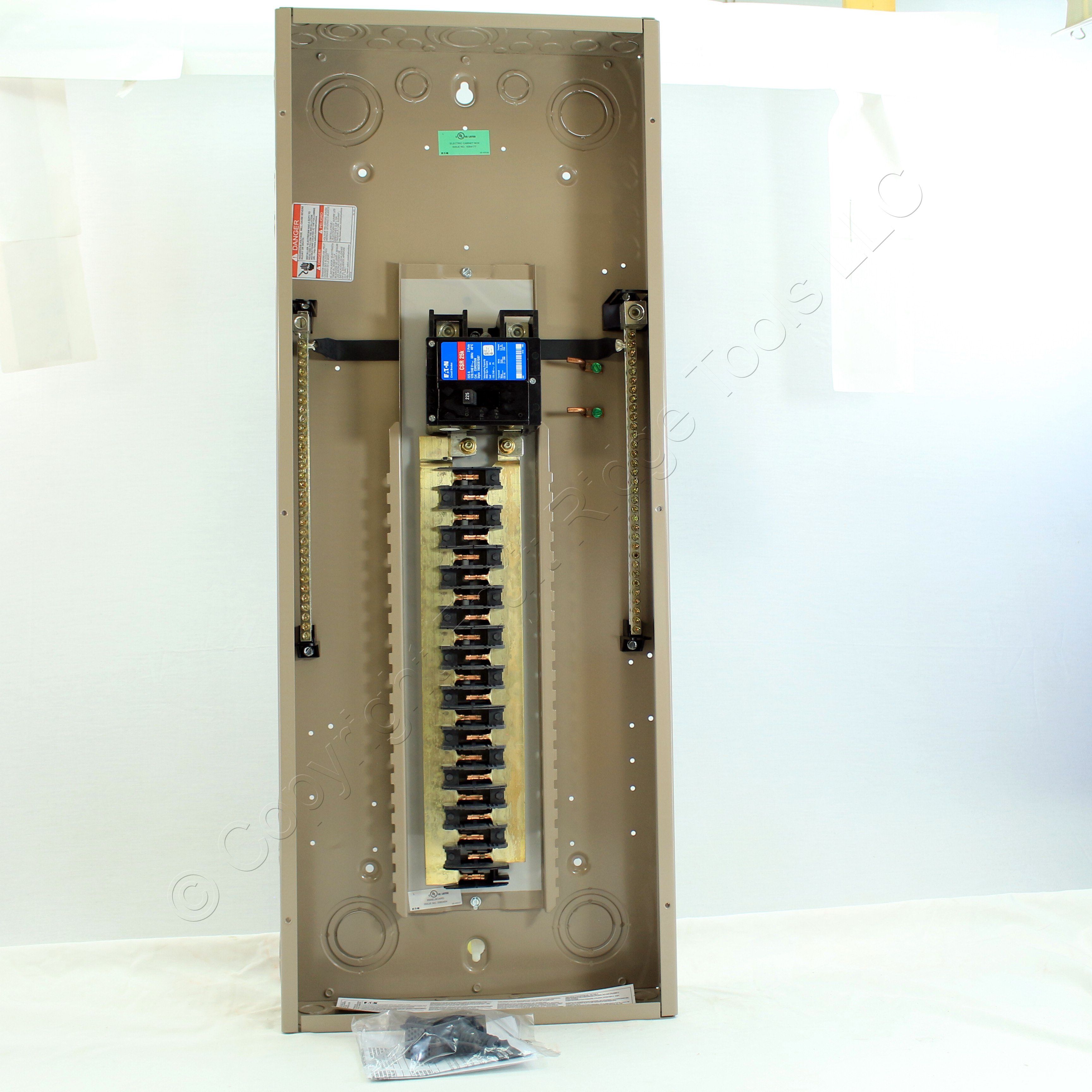 Eaton CH42B225K Type CH 42-Space Main Breaker Panel w/COPPER Bus 225A w