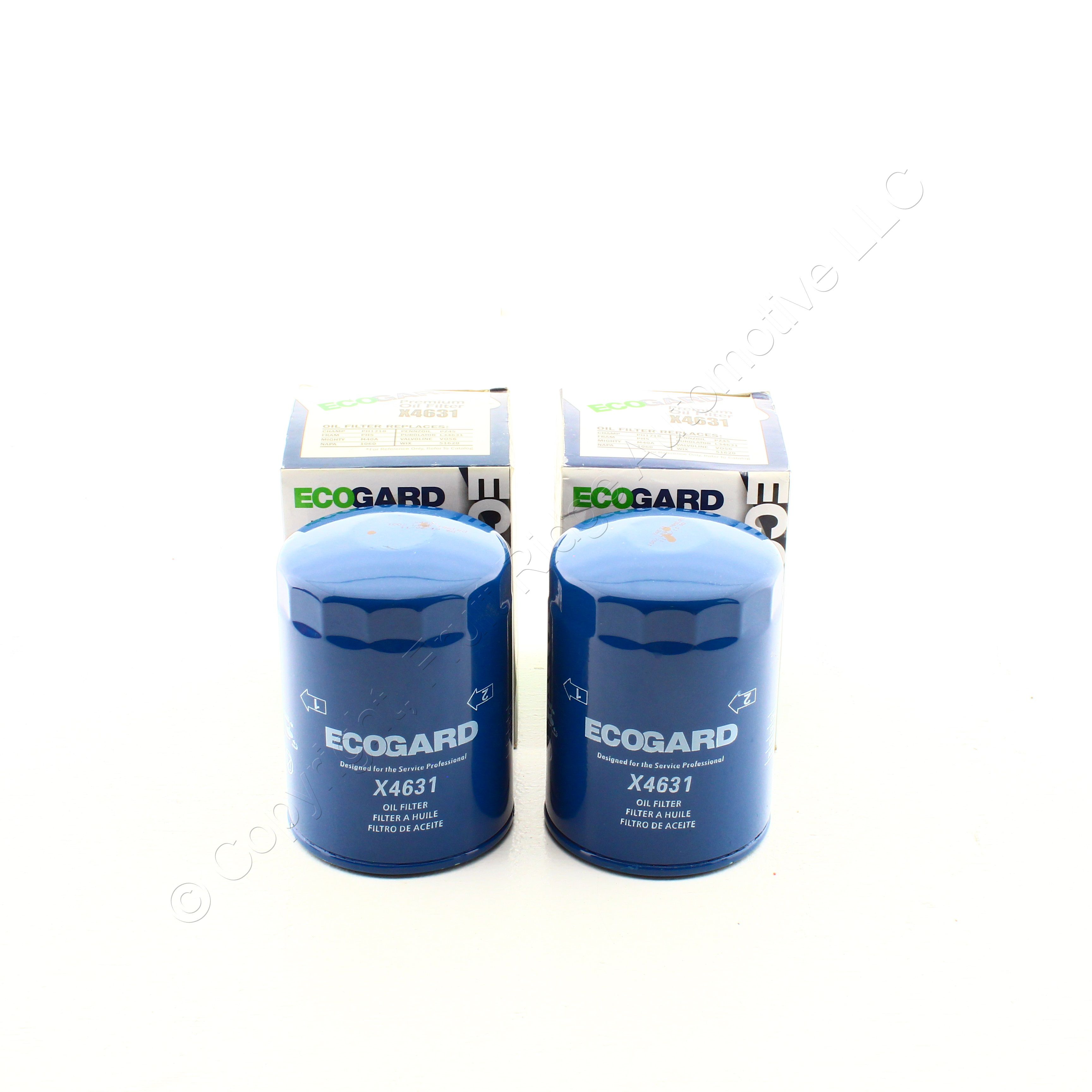 EcoGard X4631 Engine Oil Filter Spin-On Replacement for 2002-2004