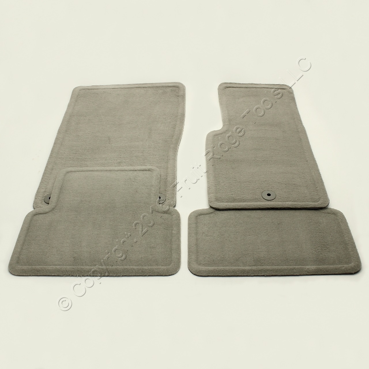 New Gm Oem Gray Carpet Floor Mat Set Front Rear 25810004 07