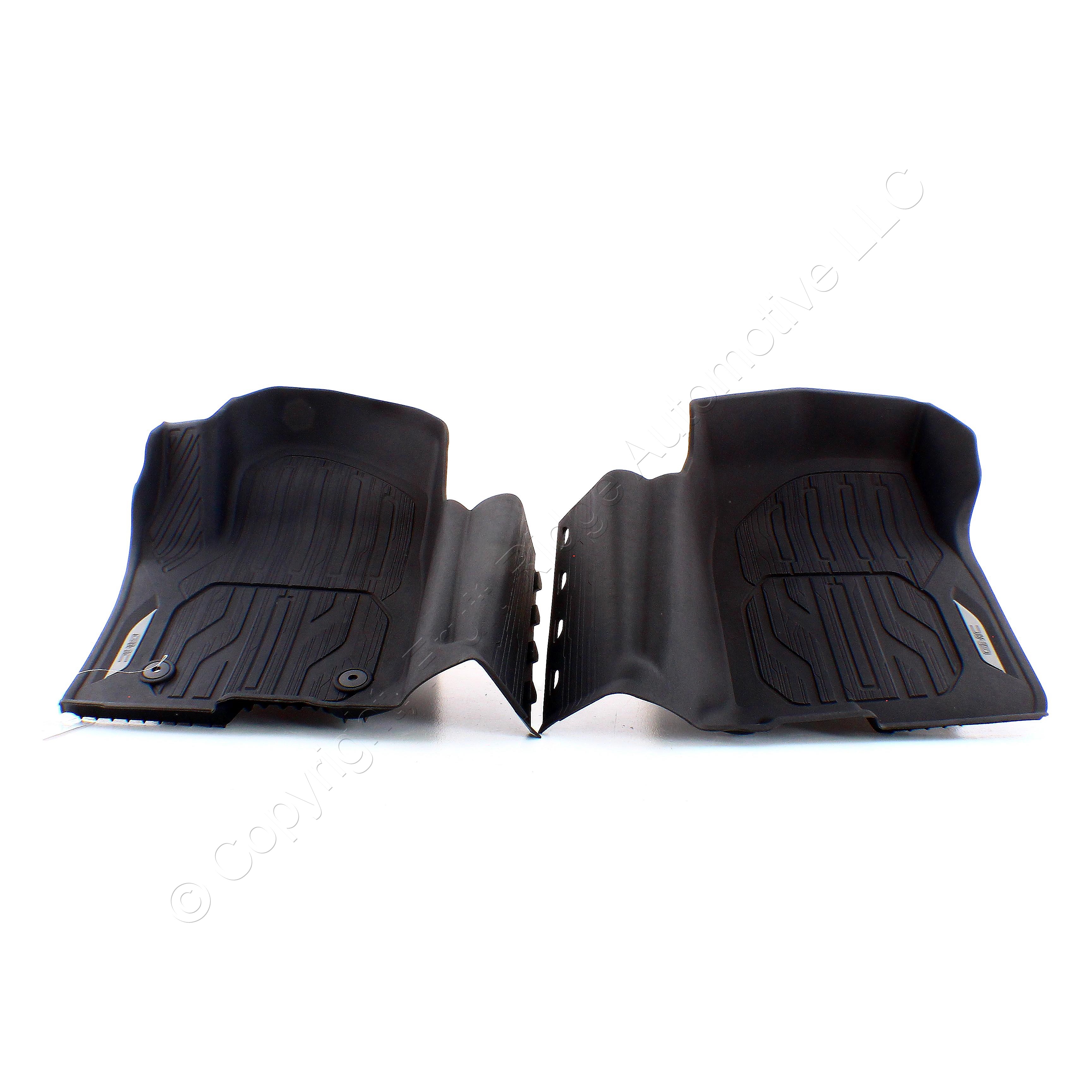 Pair GM Front All Weather Floor Liner for 20-24 Sierra 2500 HD w/ Center Console