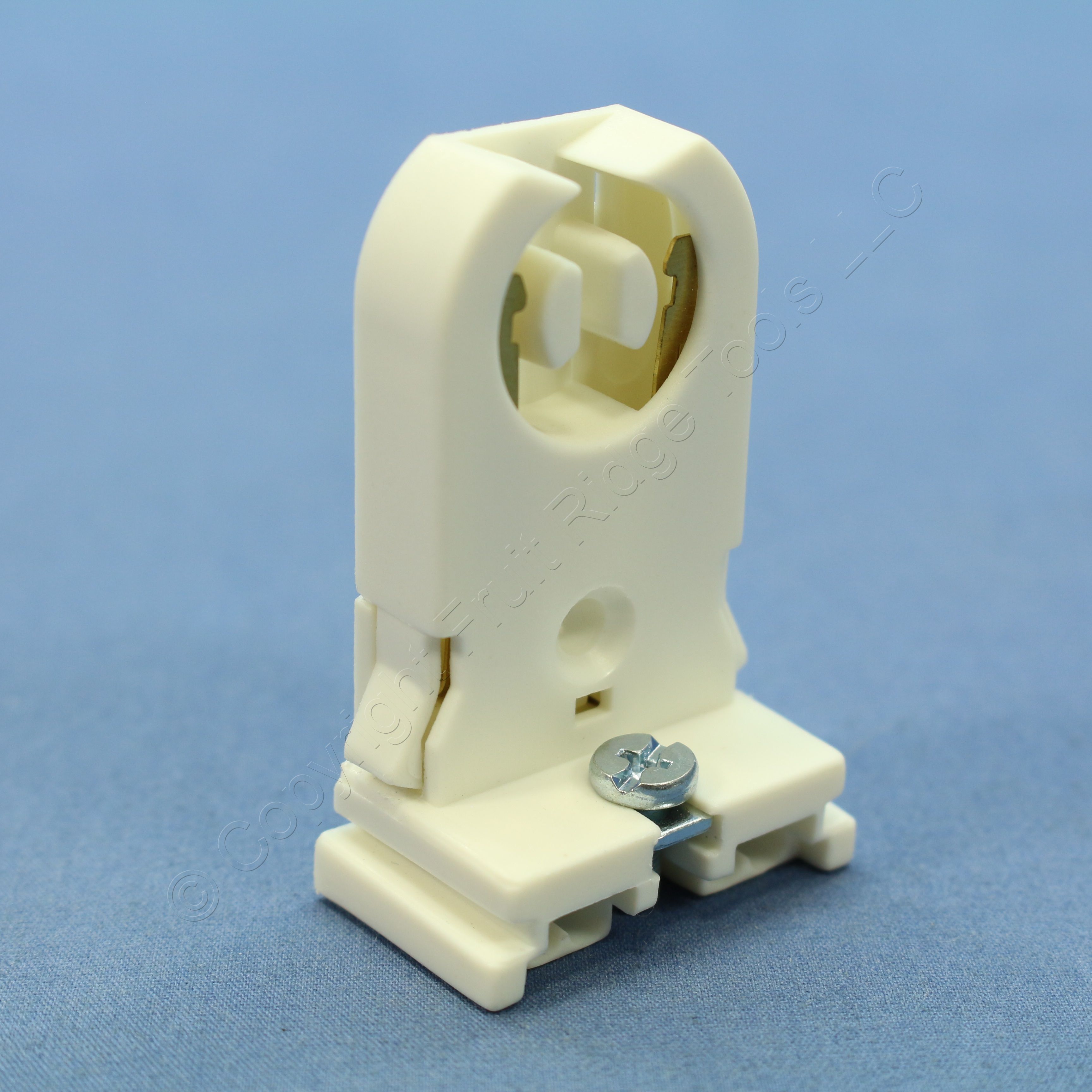 Hubbell Medium BiPin T8 T12 Fluorescent Lampholder Socket Tall Profile