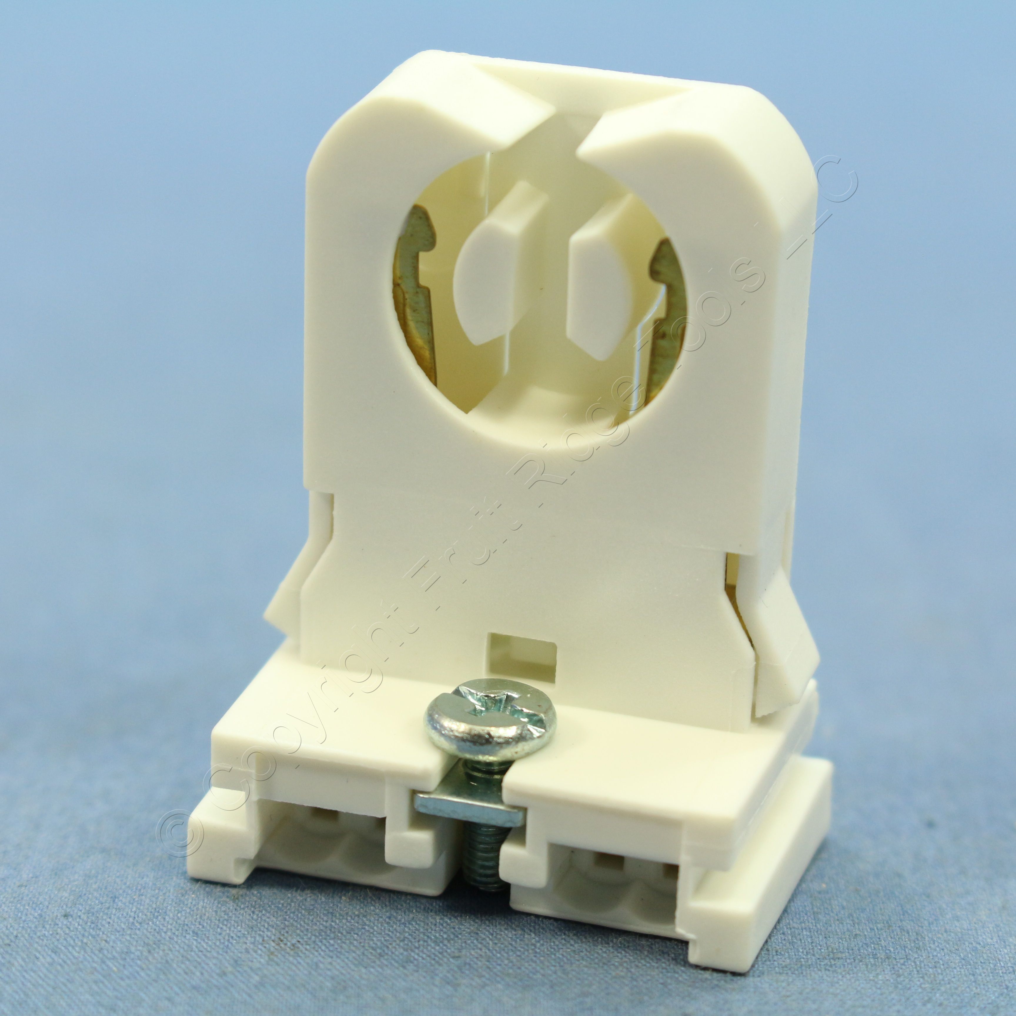 New Hubbell Medium BiPin T8 T12 Fluorescent Lampholder Socket Low