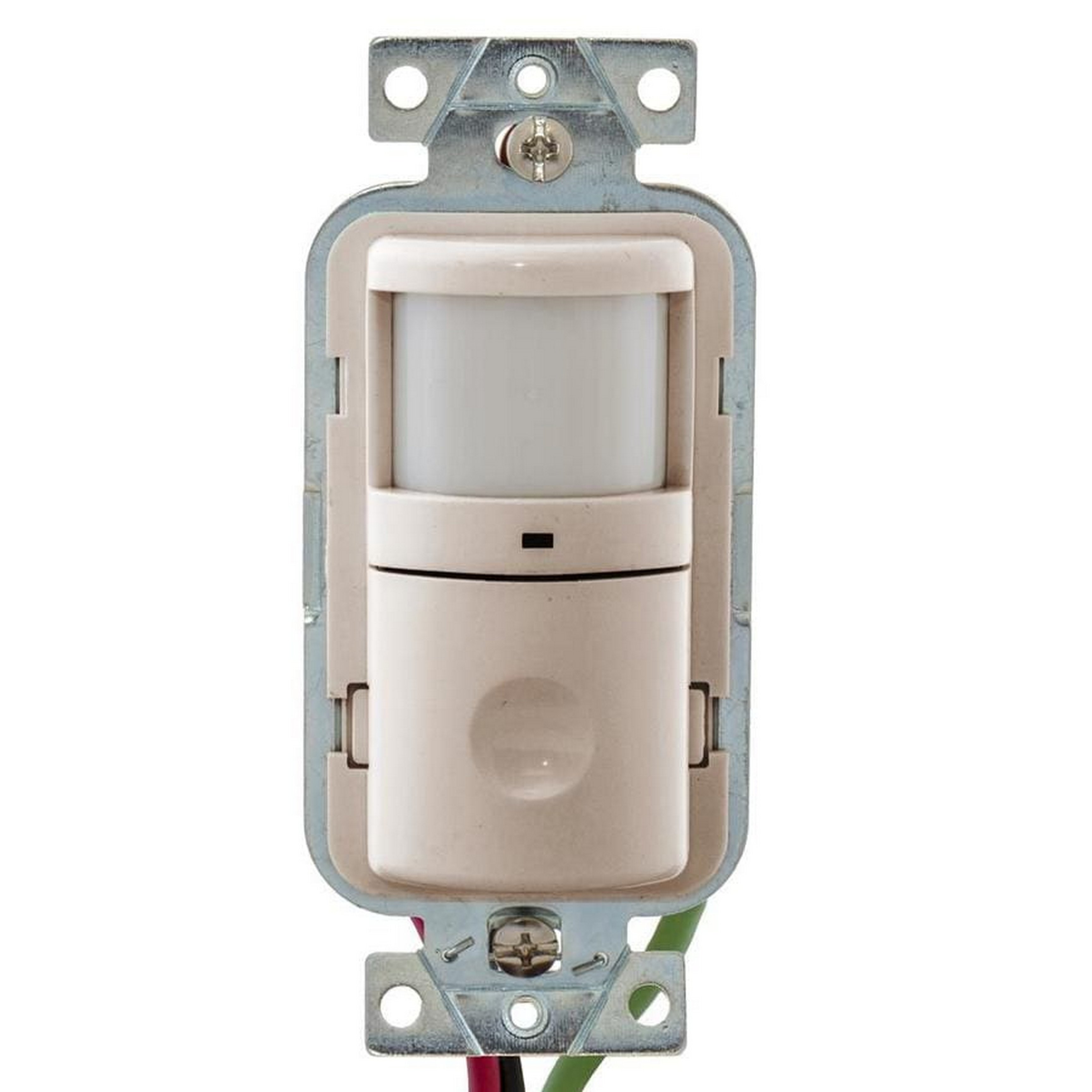 Hubbell Lt Almond Occupancy Sensor Switch 500W 180 Degree 1200 sqft 4A