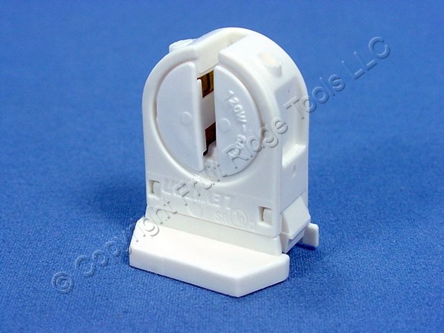 LEVITON FLUORESCENT LIGHT Socket Lamp Holder HO Miniature Bi-Pin T5 ...