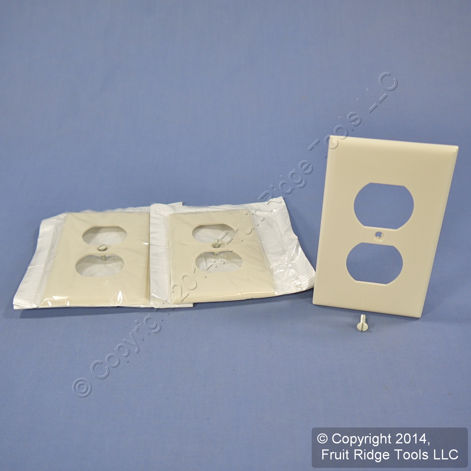 3 Leviton UNBREAKABLE Light Almond Duplex Receptacle Wallplate Covers 80703NT eBay