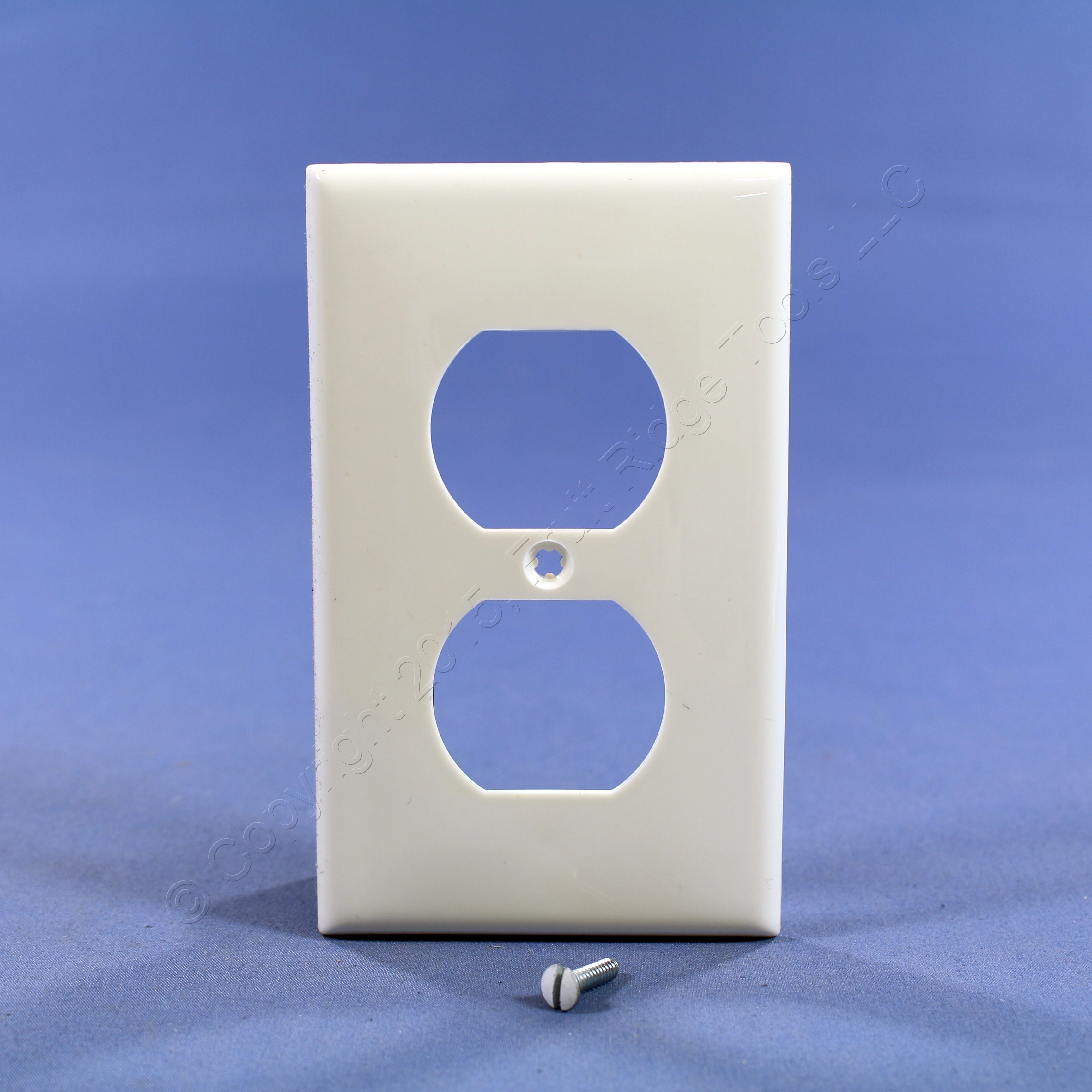 Leviton UNBREAKABLE White Receptacle Wallplate Nylon Duplex Outlet Cover 80703W eBay