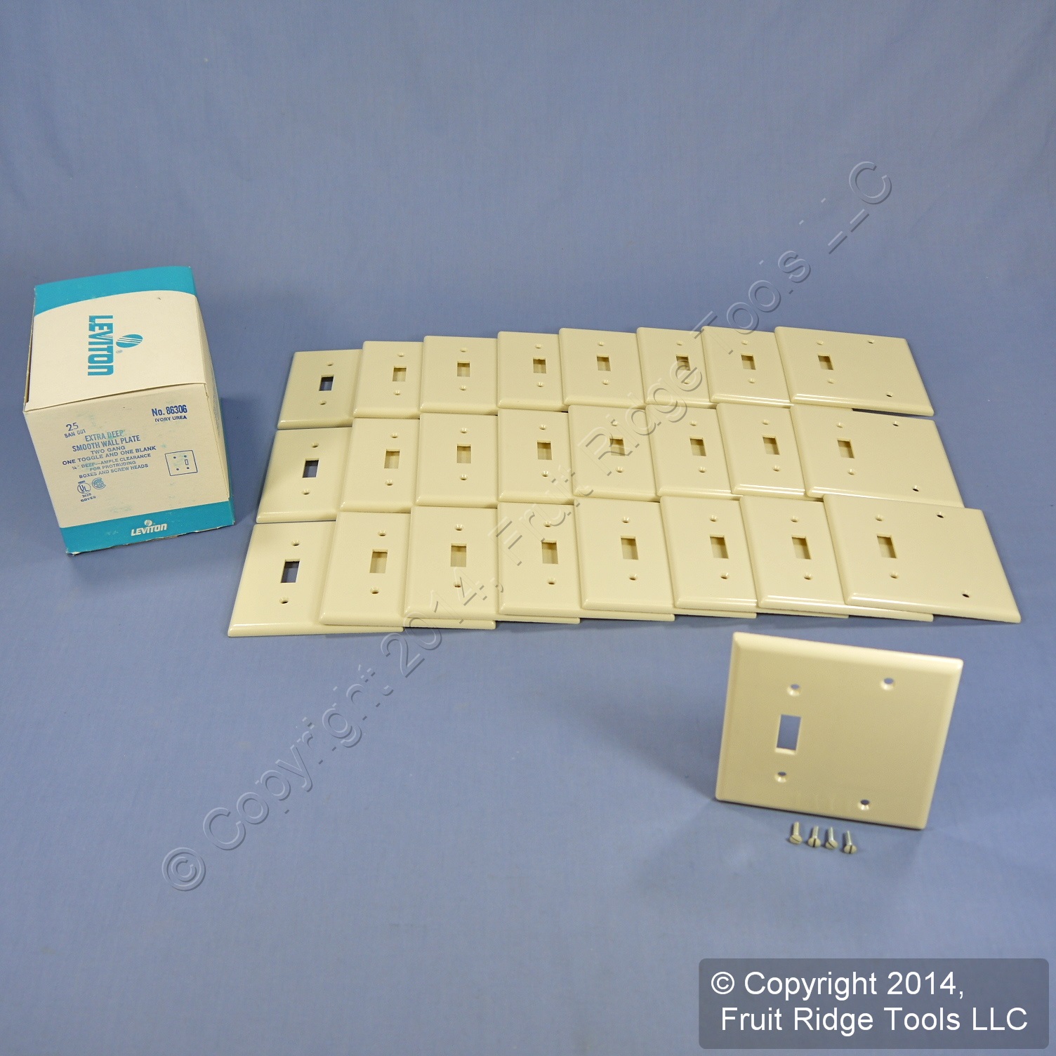 New Cooper Brown Standard 2-Gang UNBREAKABLE Switch Cover Nylon Wallplate 5139B