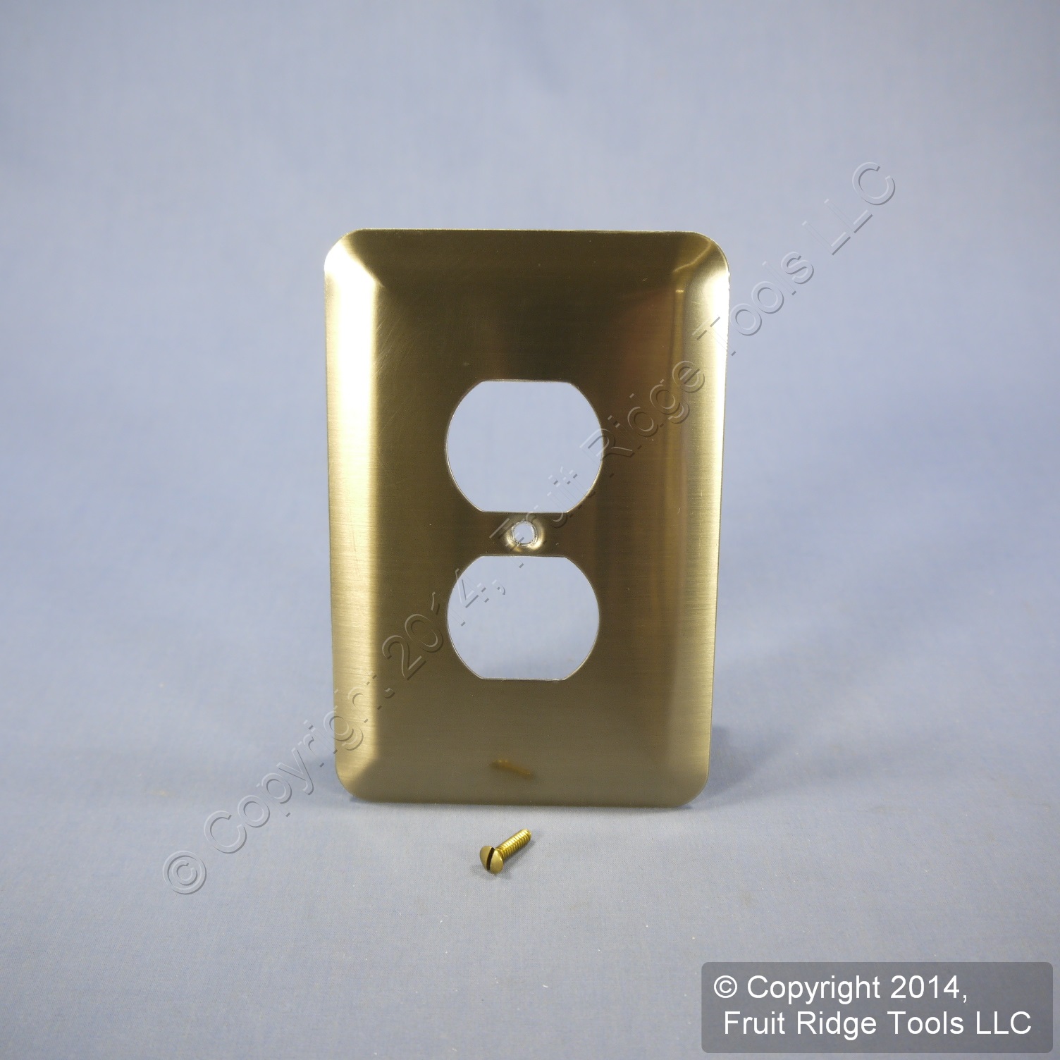 🏠 10 Leviton JUMBO Antique Brass Receptacle Wallplate Duplex Outlet