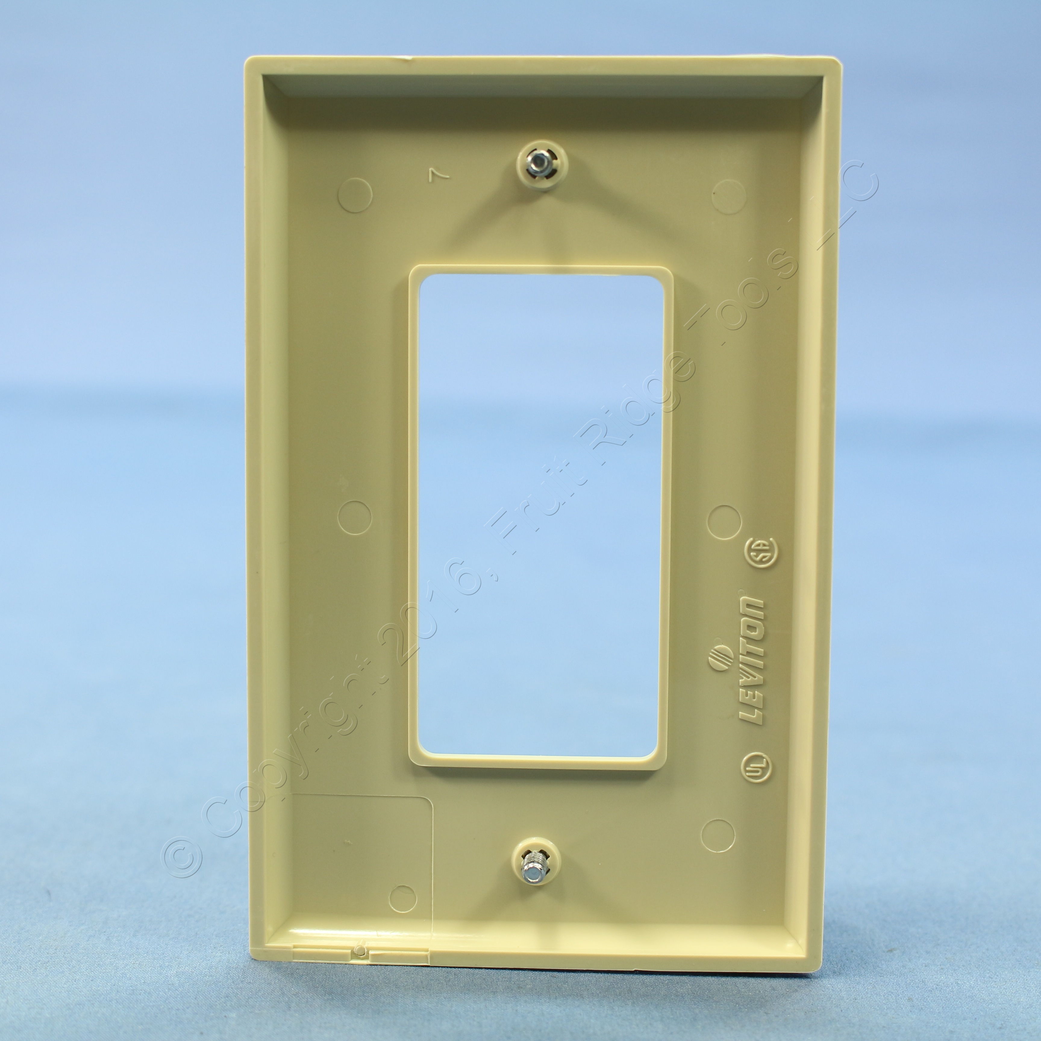 Leviton Ivory Decora Unbreakable Midway Wallplate Gfi Gfci Nylon Cover Pj26 I 78477211601 Ebay