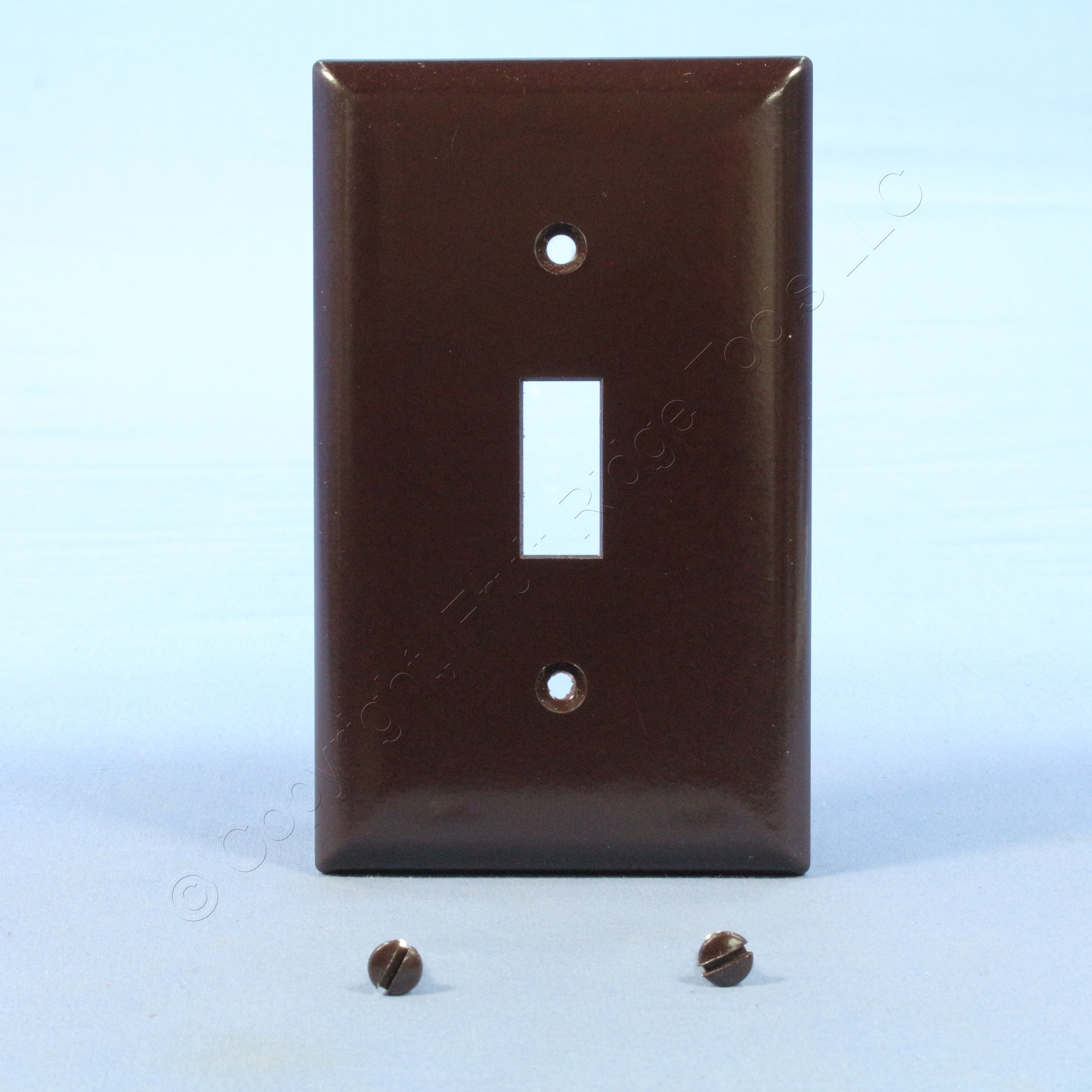 Pass & Seymour Brown 1Gang Toggle Light Switch Cover Wallplate
