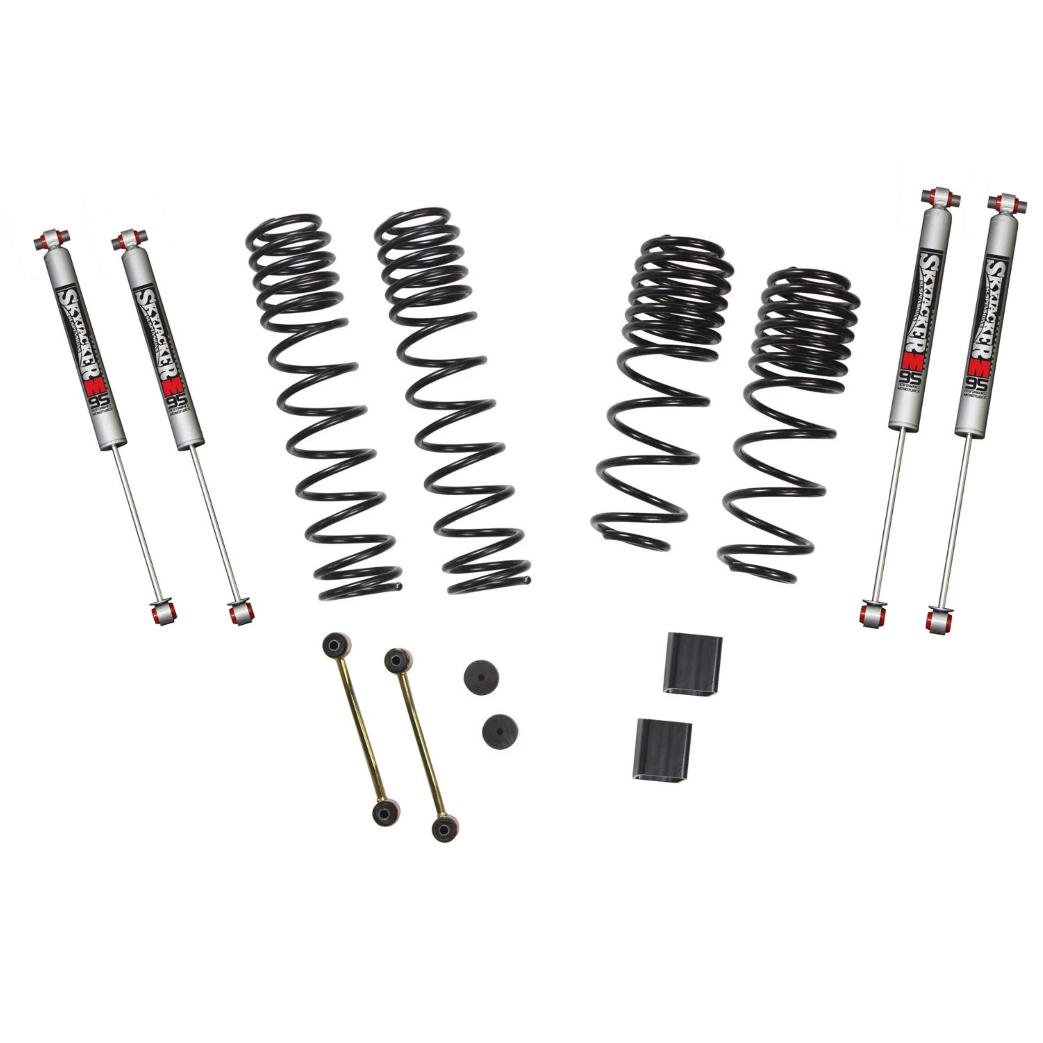 Skyjacker JL15RBPMLT 1-1.5 Inch Long Travel Lift Kit For 2018 Wrangler Rubicon