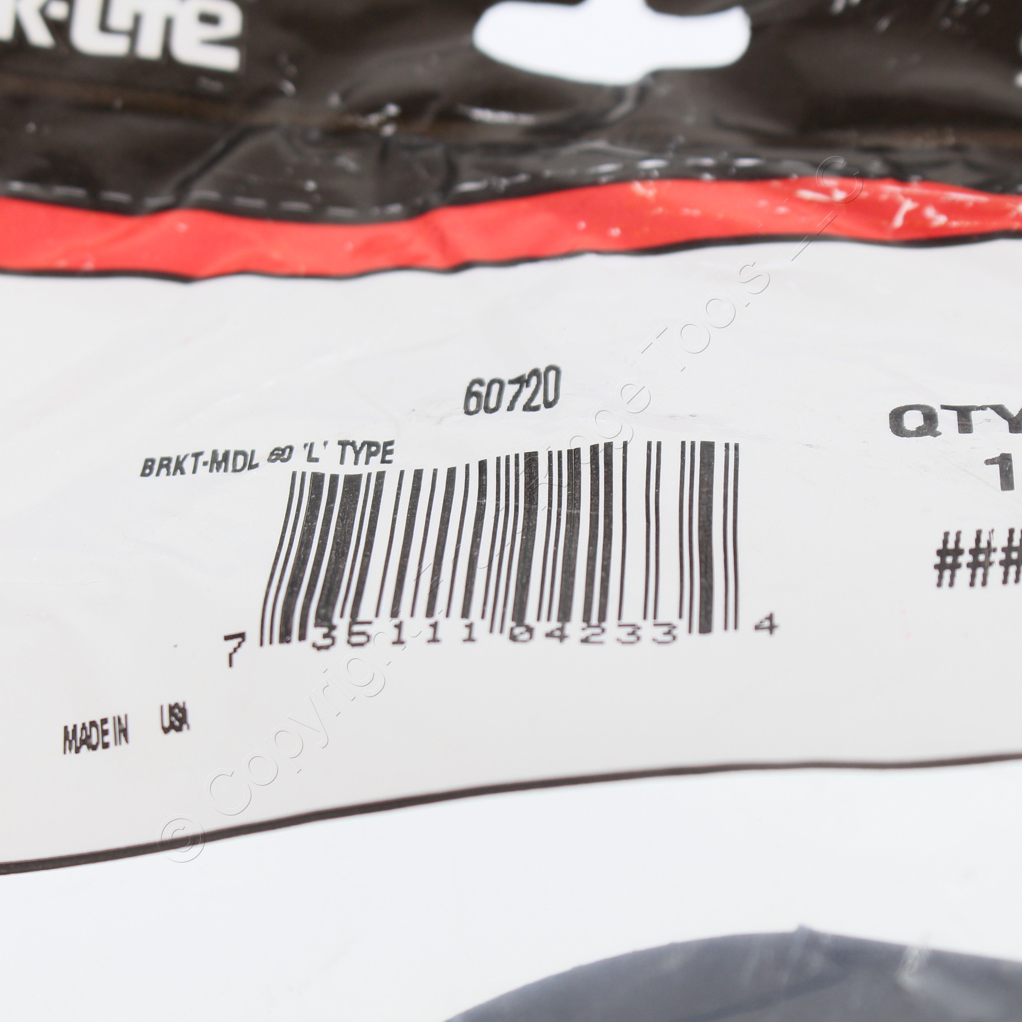 Truck-Lite 60720 2-Screw Bracket Mount 60-Series for Oval Shaped Lights ...