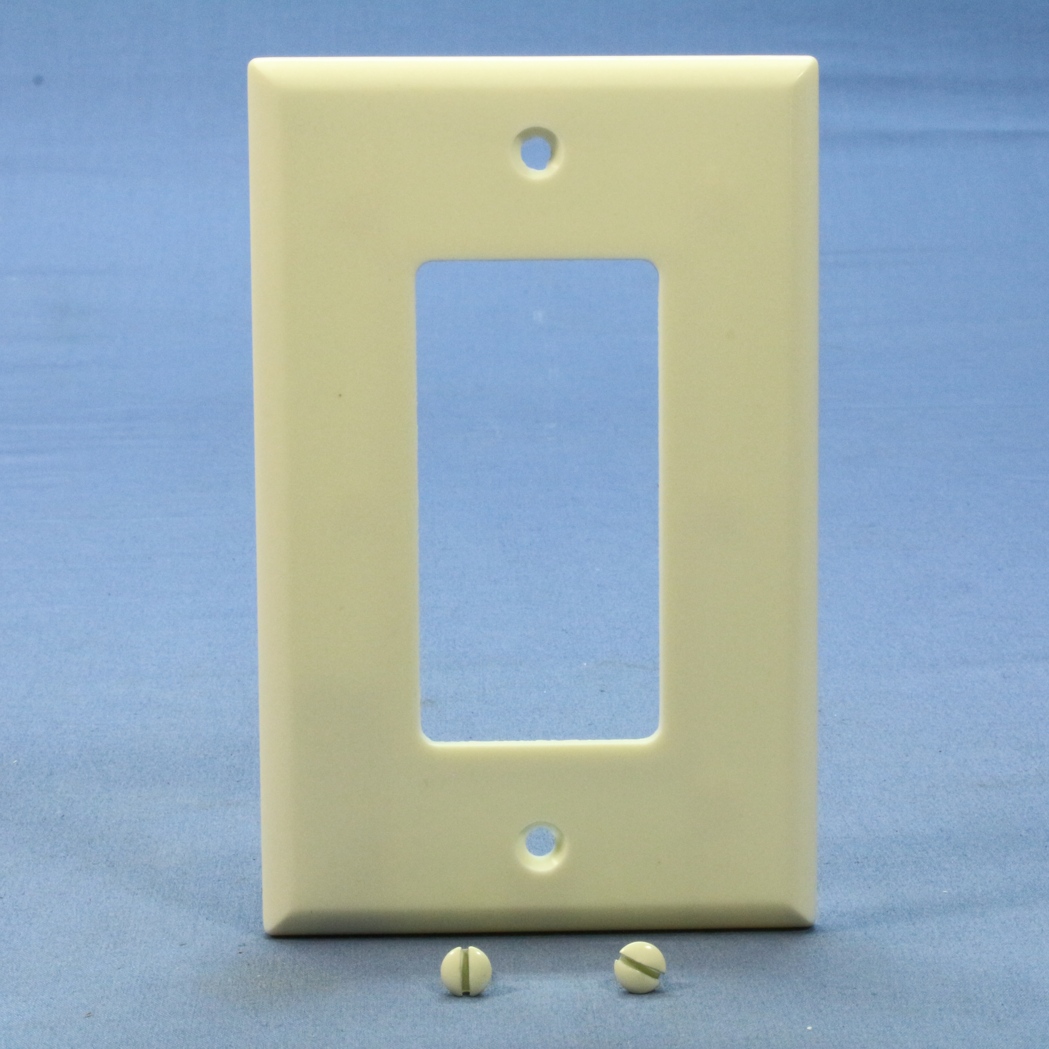 Cooper 2051A Almond 1-Gang Decorator GFCI Mid-Size Cover Thermoset Wallplate